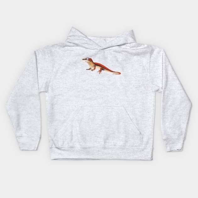 Gargoyle Gecko, Gecko Lovers, Colorful Lizard Kids Hoodie by sockdogs